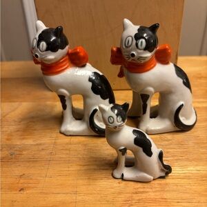 1950’s cat figurines